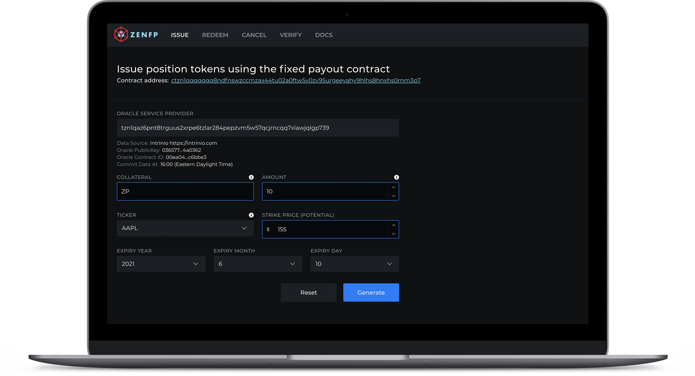 Product fpgenerator