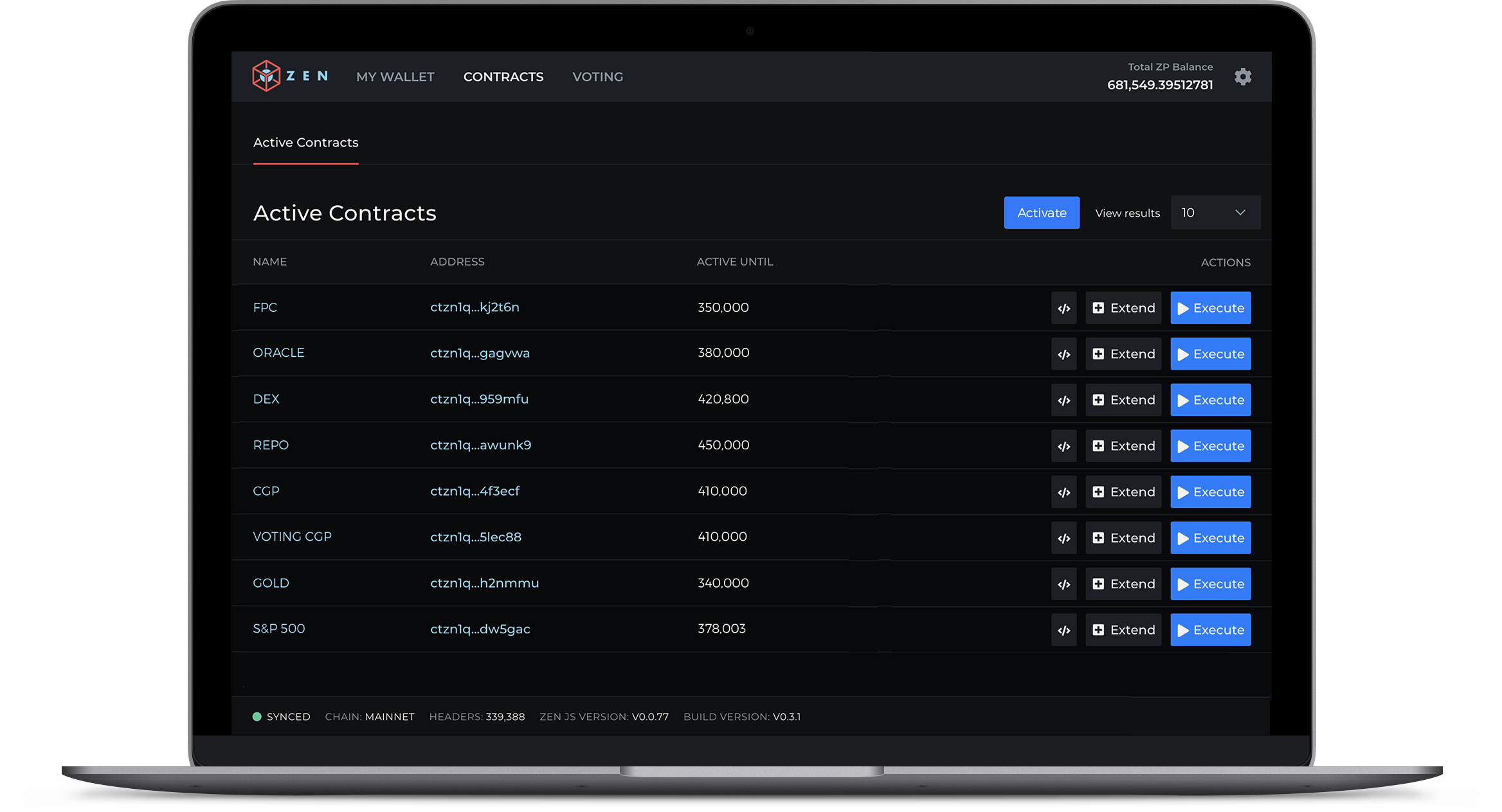 Product zen wallet image